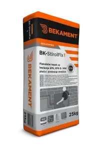 BK StirolFix – Fasadni lepak za lepljenje EPS, EPS G I MW ploča i armiranje mrežice