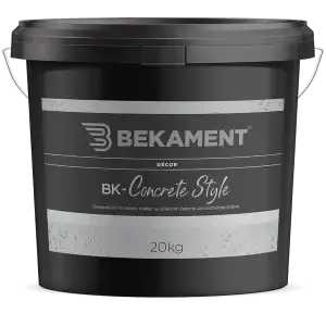 BK Concrete Style – Dekorativni mineralni malter sa efektom betona za unutrašnje zidove