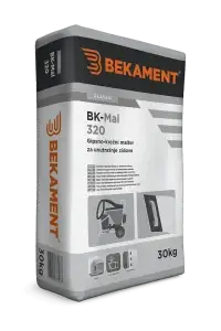 BK-Mal 320 – Gipsano – keramički malter za unutrašnje zidove
