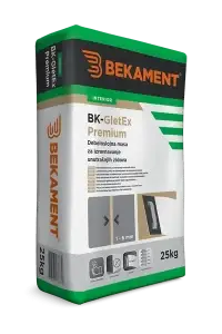 BK-GletEx Premium – Debeloslojna masa za izravnavanje unutrašnjih zidova