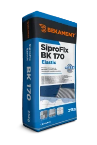 SiproFix BK 170 Elastic – Visokofleksibilni lepak za keramičke i granitne pločice za unutrašnji i spoljašnju upotrebu